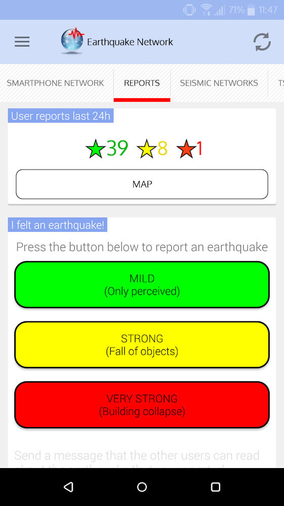 Earthquake Network Pro Mod Ekran Görüntüsü 1