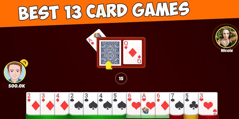 Rummy Offline 13 Card Game Captura de pantalla 2