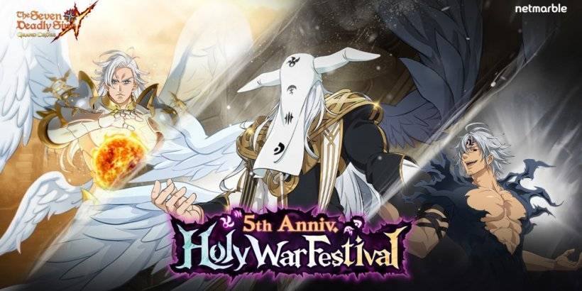 5 ° anniversario L'evento di guerra santa viene lanciato nei sette peccati mortali: Grand Cross