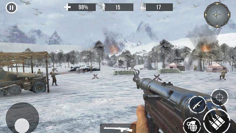 World War | WW2 Shooting Games Screenshot 2