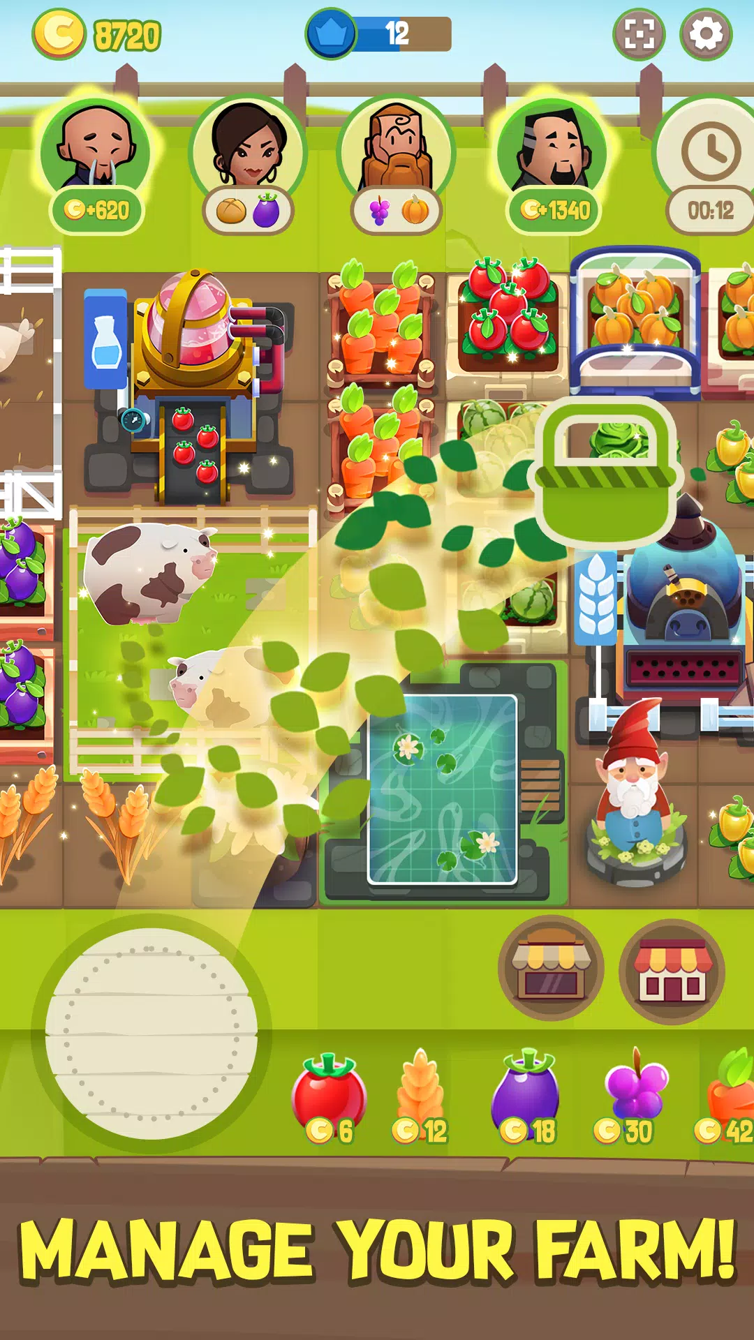 Merge Farm! Скриншот 2