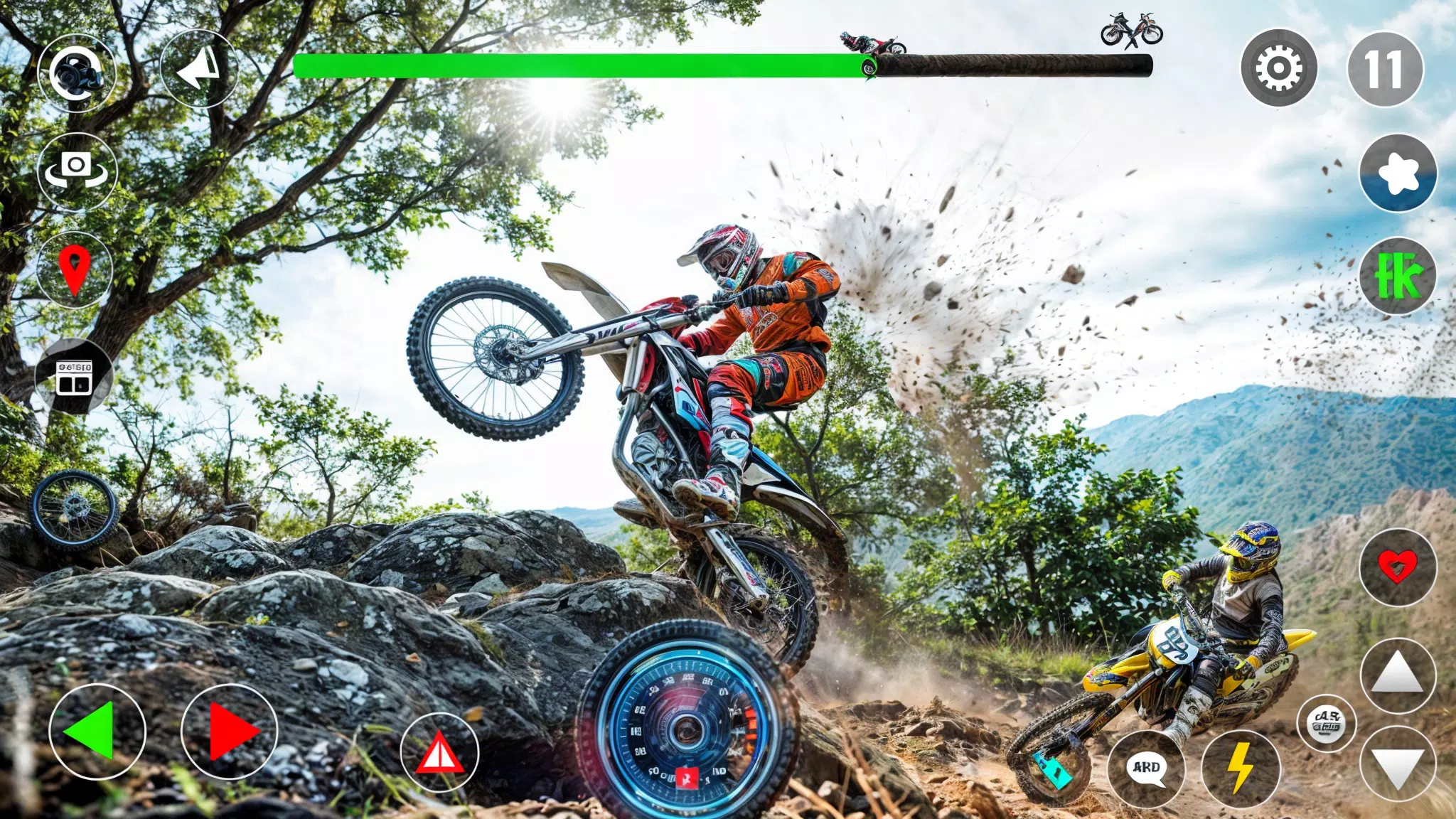 Motocross Dirt Bike Racing 3D Скриншот 1