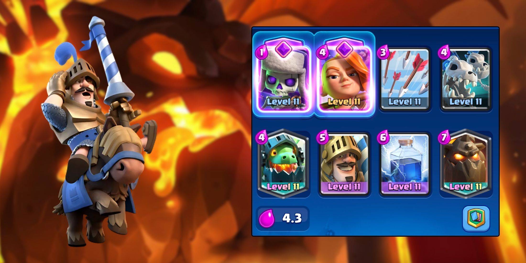 Lava Lightning Prince Deck