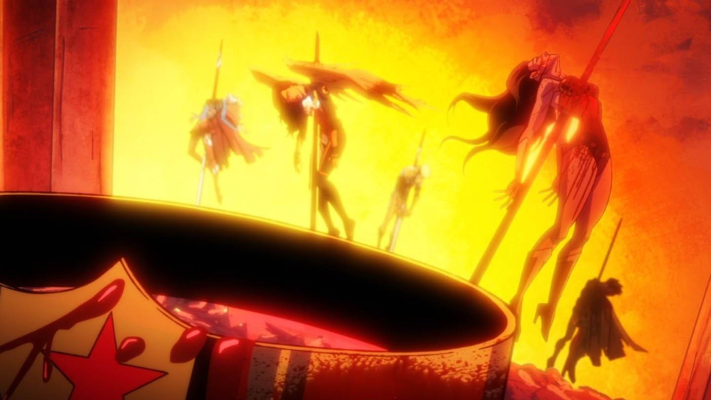 神奇女侠、鹰女、超女、布布金和罗宾（达米安-韦恩）