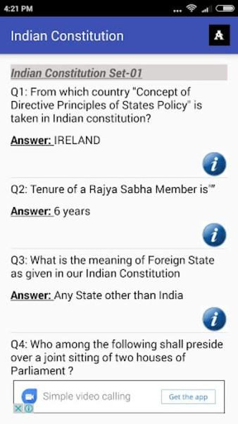 Indian Constitution Captura de tela 2