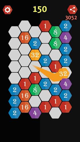 Connect Cells - Hexa Puzzle स्क्रीनशॉट 0