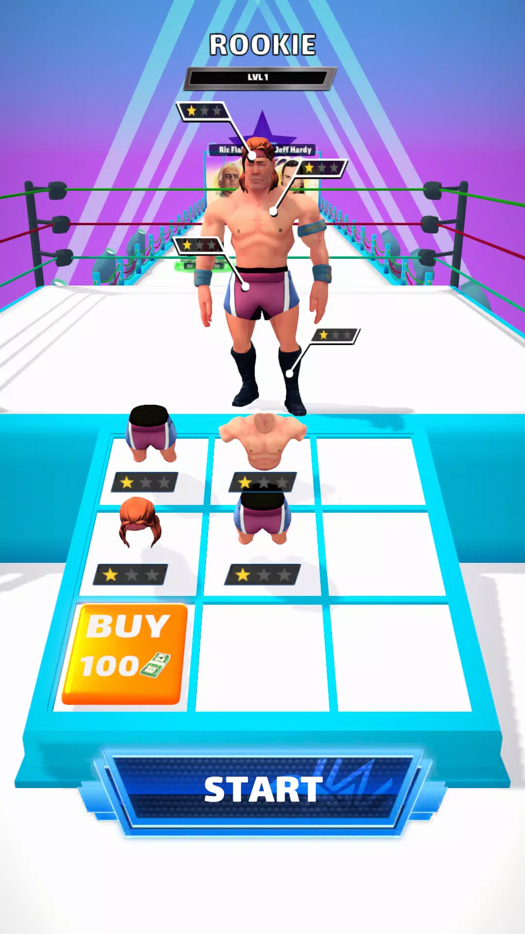 Wrestling Trivia Run Capture d'écran 2
