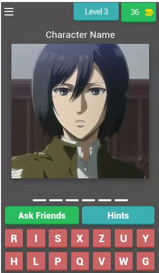 Attack On Titan Quiz Screenshot 3