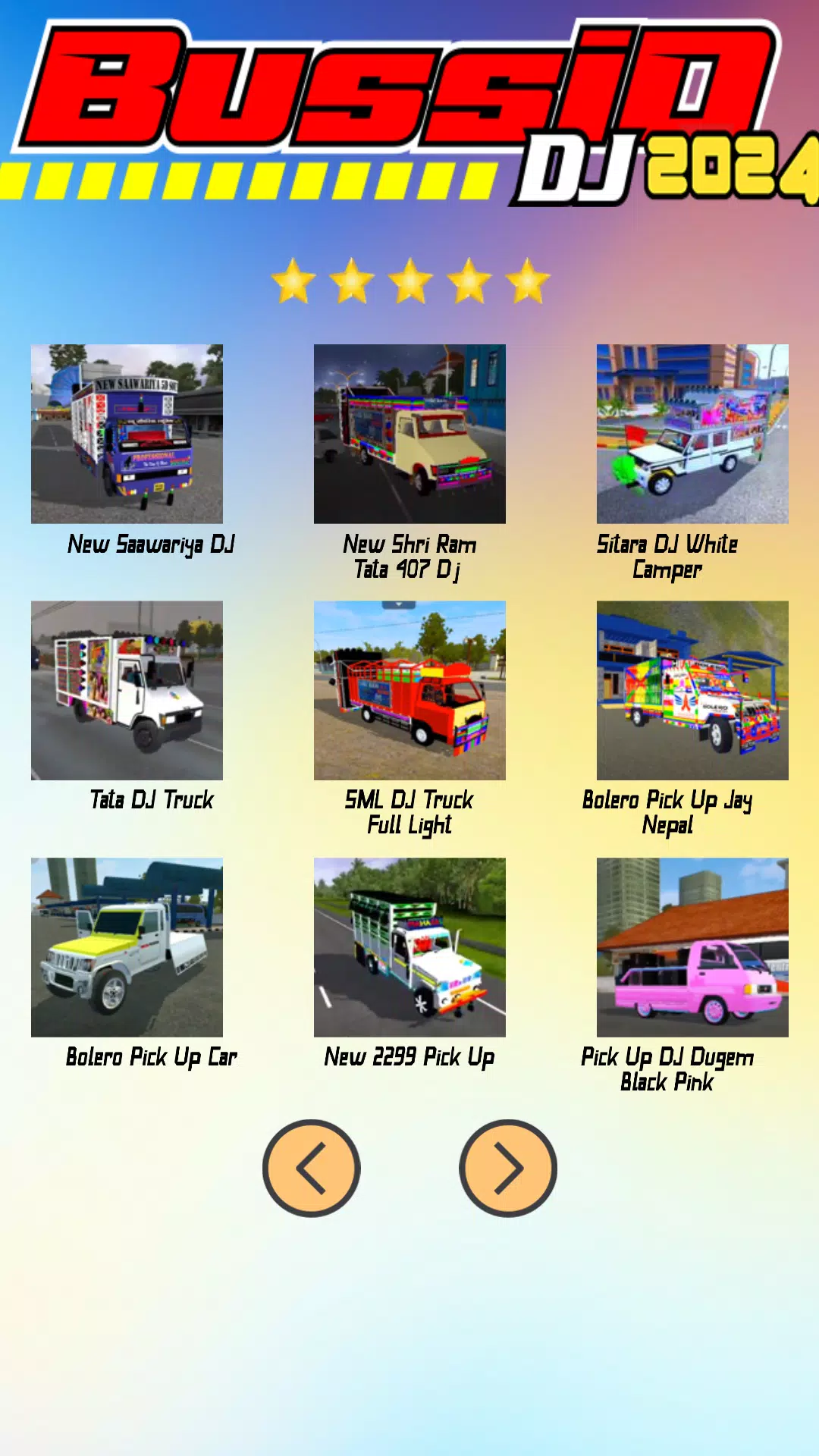 Mod Bussid DJ 2024應用截圖第2張