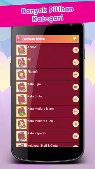 1100 Kata Mutiara 스크린샷 1