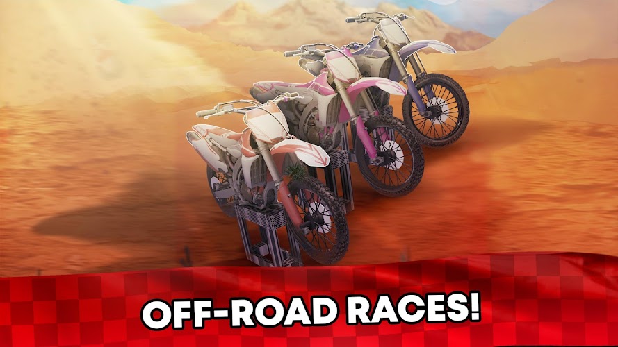 Wild Motor Bike Offroad Racing Capture d'écran 2