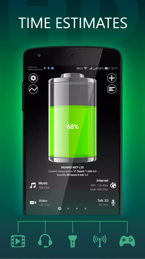 Battery HD Tangkapan skrin 1