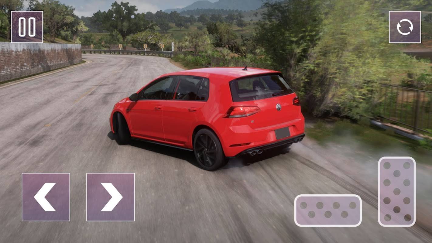 Real Racer Golf GTI Turbo Car ภาพหน้าจอ 1