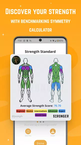 Stronger - Workout Gym Tracker Screenshot 1