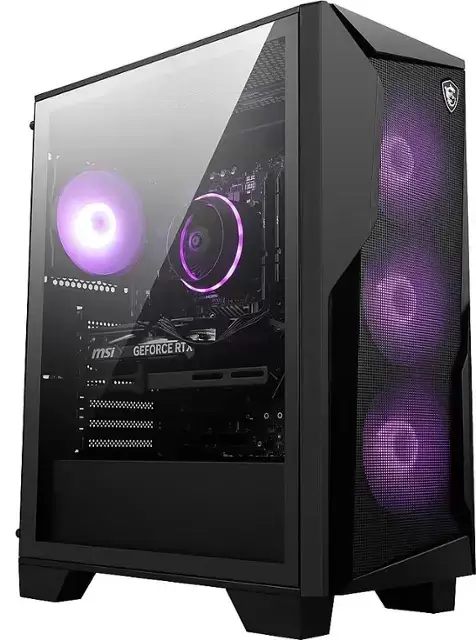 MSI - Codex R2 Gaming Desktop - Intel Core i5-14400f - 16GB Memory - NVIDIA GEFORCE RTX 4060 - 1TB SSD - BLACK