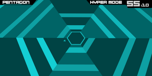 Super Hexagon Tangkapan skrin 2