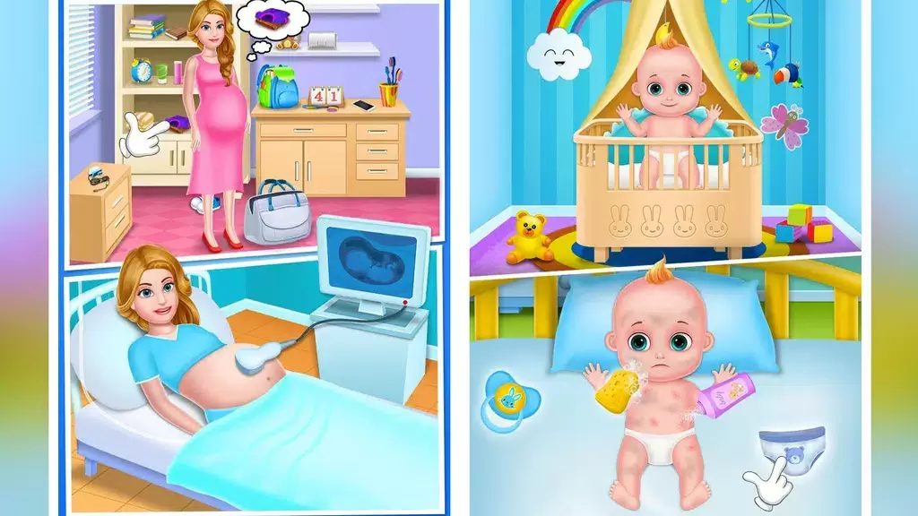 newborn babyshower party game Captura de pantalla 0