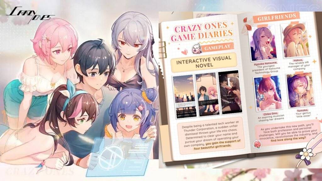 Bishojo Dating Sim "Crazy Ones" ora disponibile