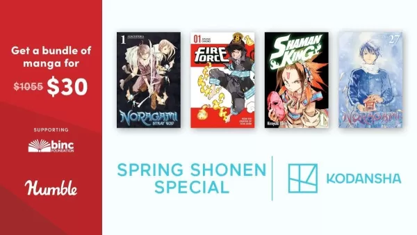 Humble Bundle's Spring Shonen Manga Manga: 96 tomów za 30 USD