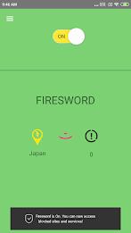 Firesword VPN & Proxy スクリーンショット 0