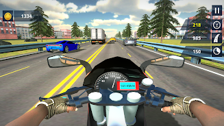 Endless Moto Traffic Racer 3D Скриншот 2