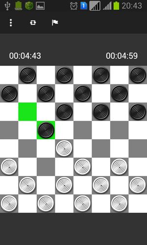 Russian checkers Captura de pantalla 0