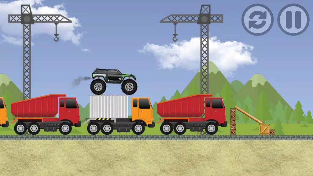 Monster Truck Racing Game Screenshot 2