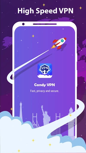 Candy VPN - Fast, Safe VPN Capture d'écran 1