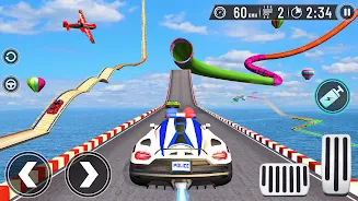 Car Games: Stunts Car Racing 스크린샷 1