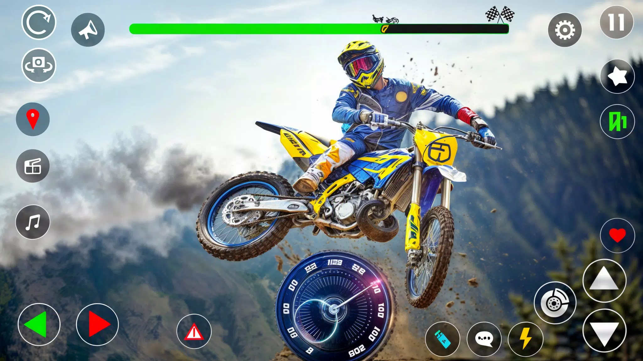 Motocross Dirt Bike Racing 3D Скриншот 2