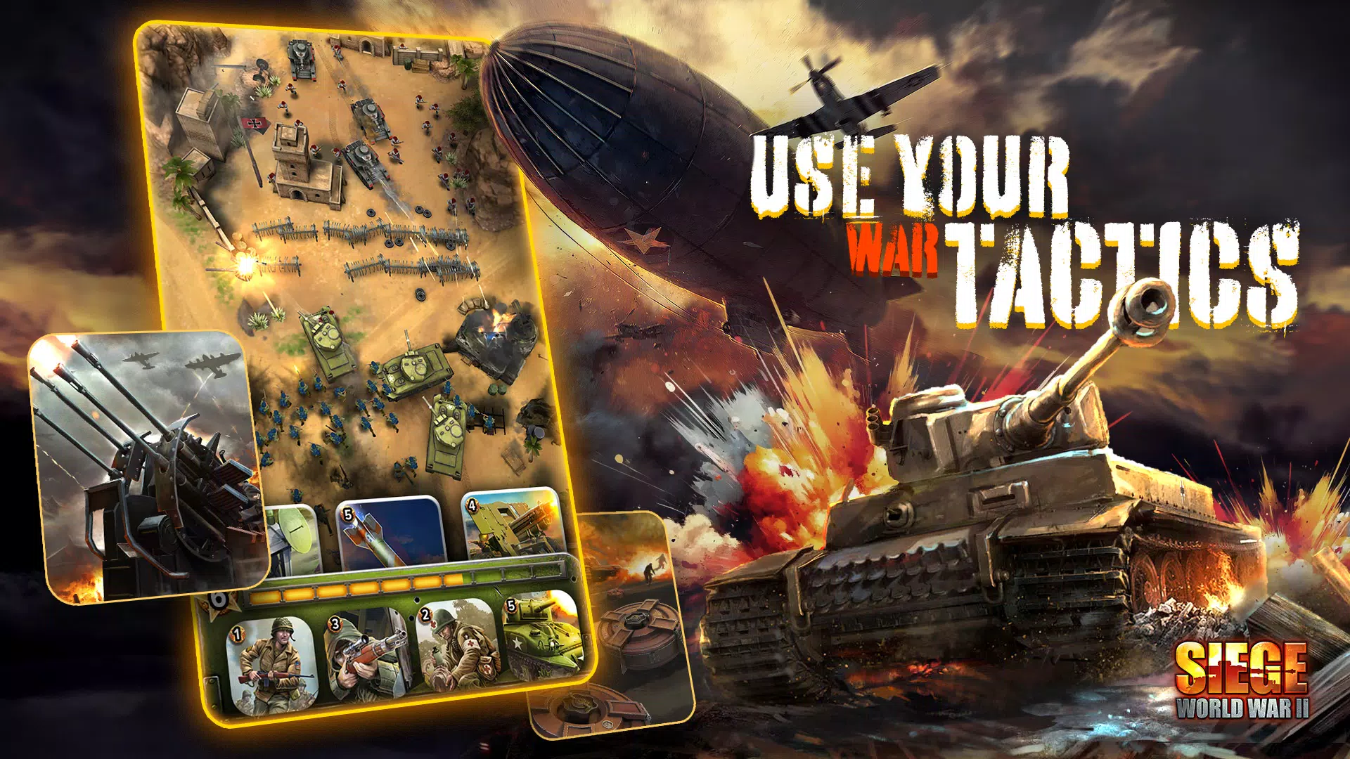 SIEGE: World War II Скриншот 1