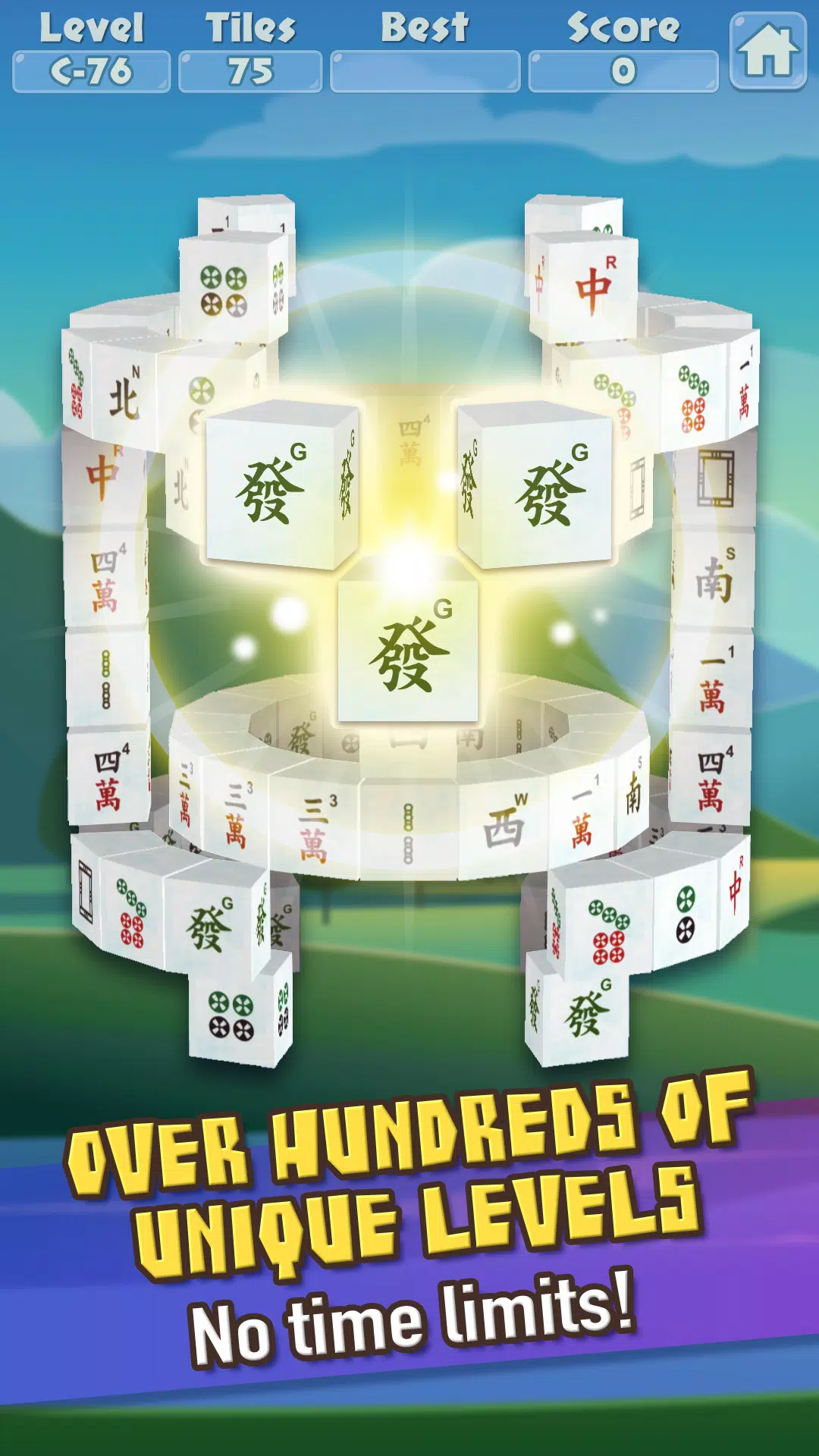3D Mahjong Triple Tile Match Capture d'écran 3