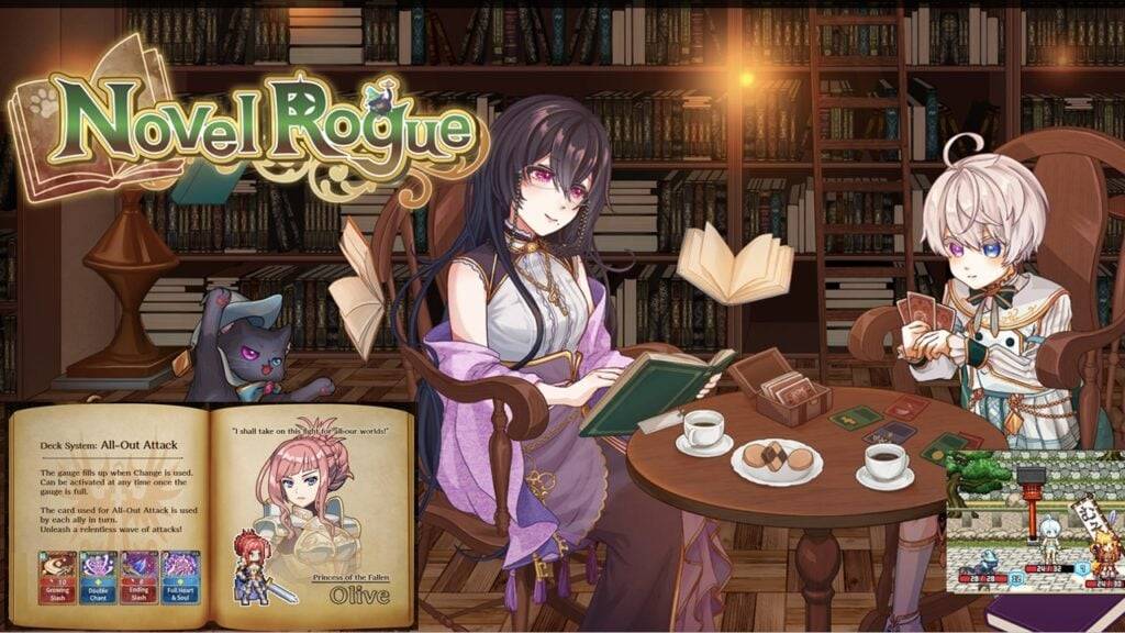 KEMCO emite novela Rogue: Roguelite de construcción de mazos de cartas en Android