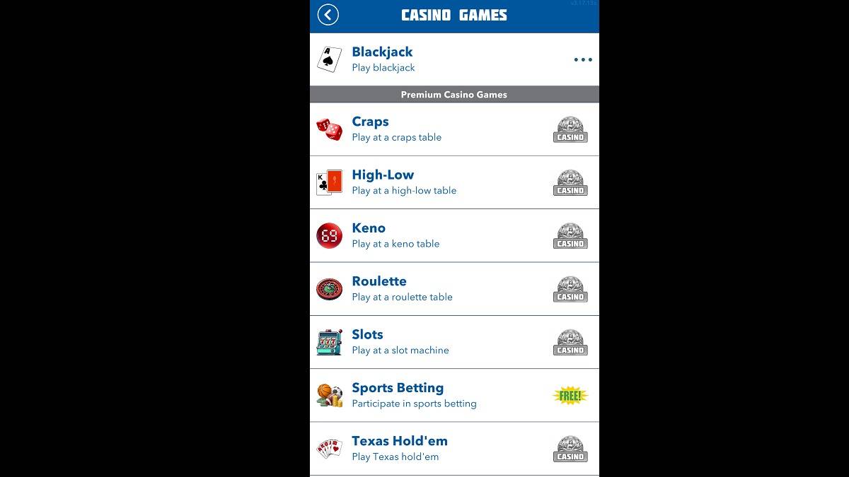 Opzioni da casinò Bitlife