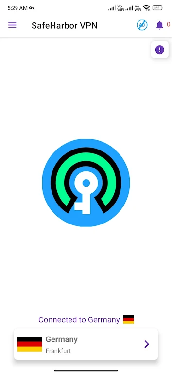 SafeHarbor VPN 스크린샷 1