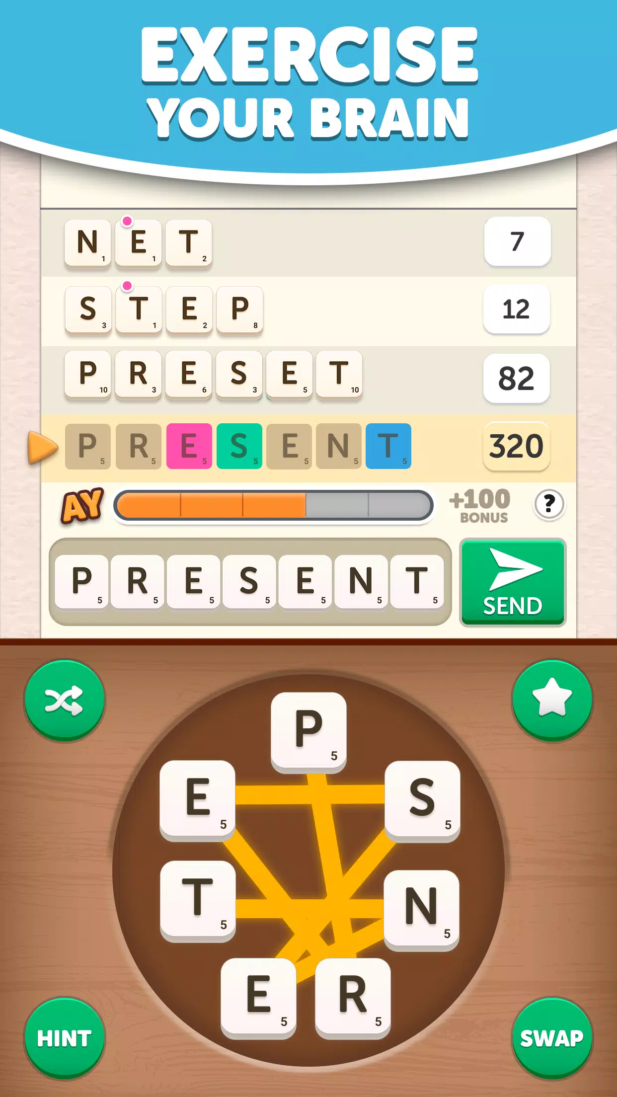 Anagram Yatzy Capture d'écran 2