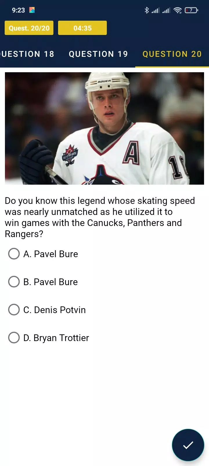 Trivia Game For NHL Addict! Ảnh chụp màn hình 2