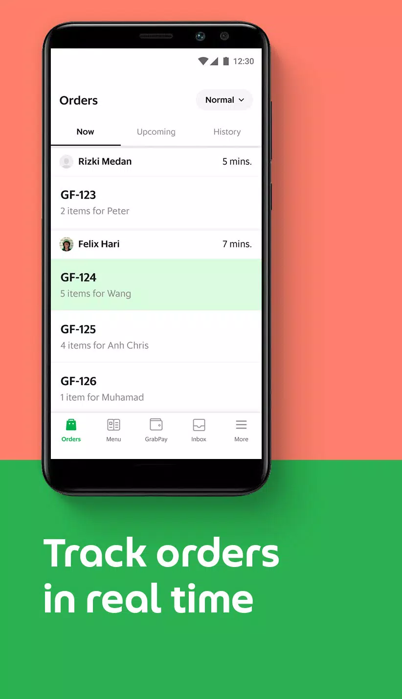 GrabMerchant Screenshot 1