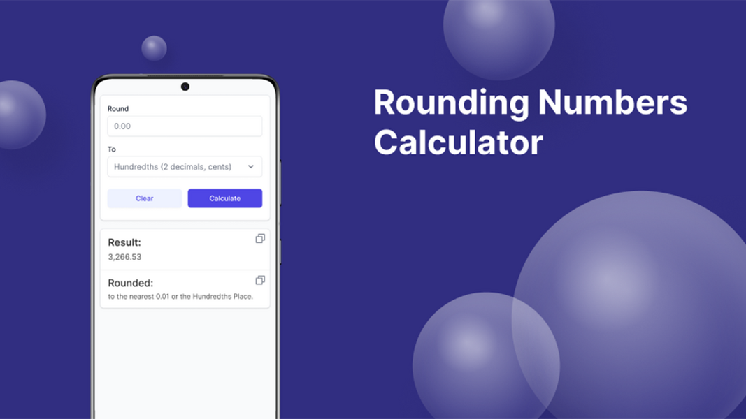 Rounding Calculator Скриншот 2