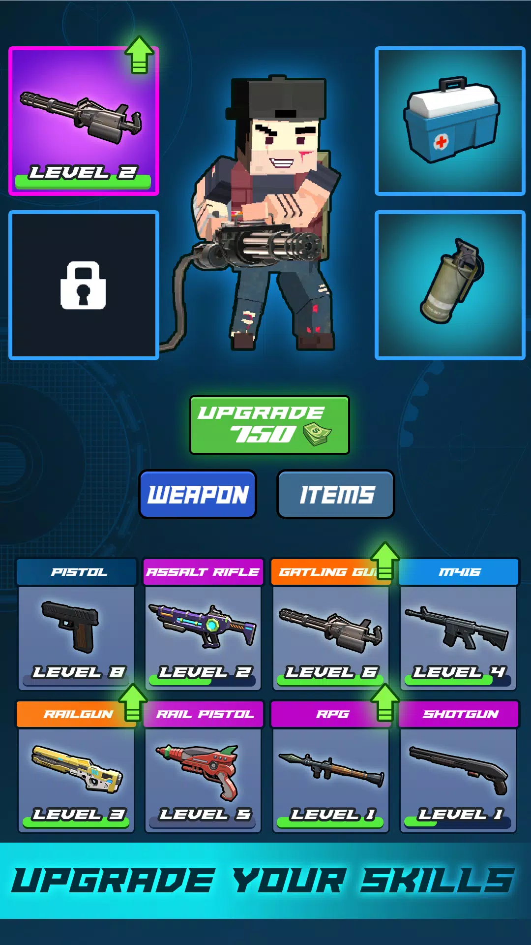 Zombie Craft War: Pixel Gun 3D应用截图第3张