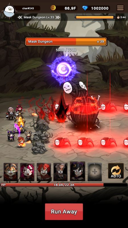 Mercenary Alliance: Pixel RPG ဖန်သားပြင်ဓာတ်ပုံ 1