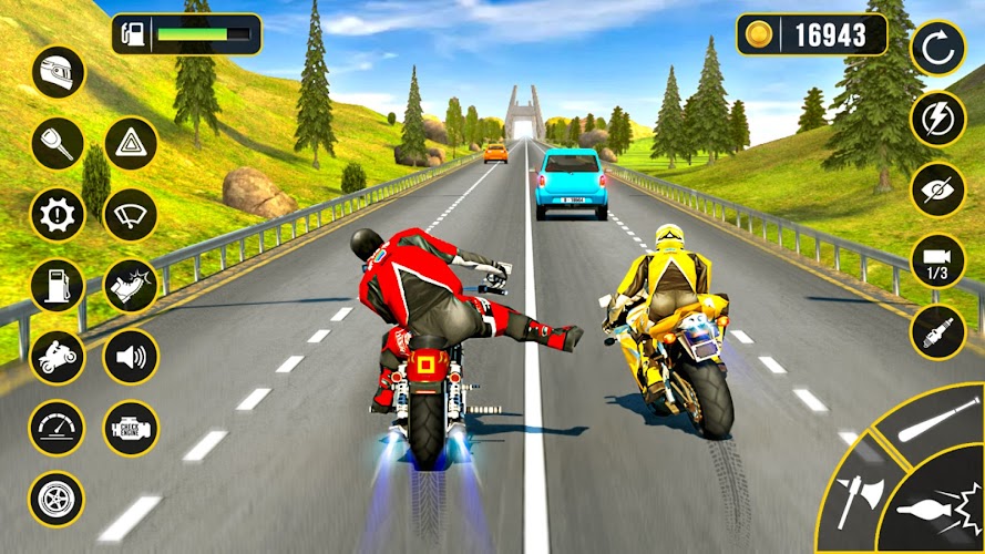 Moto Attack - Bike Racing Game スクリーンショット 3