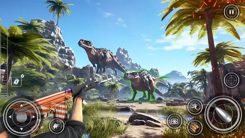 Dino Hunting: Dinosaur Game 3D Schermafbeelding 1