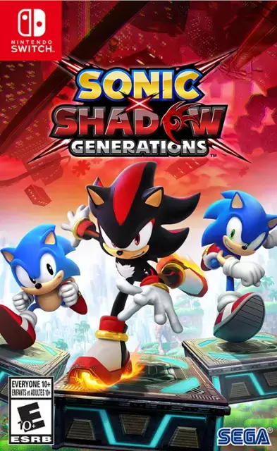SONIC X SHADOW GENERATIONS Nintendo Switch cover