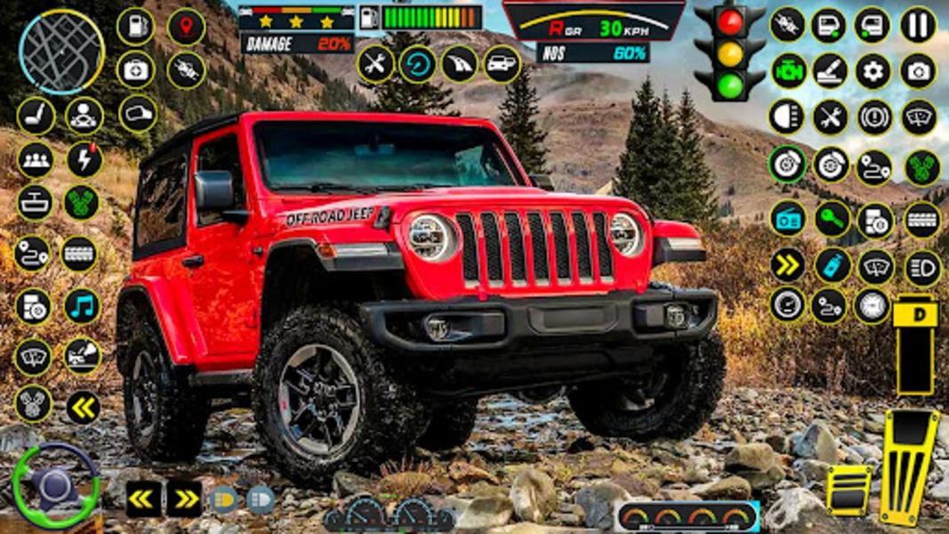 US Suv Jeep Driving: 4x4 Games スクリーンショット 2