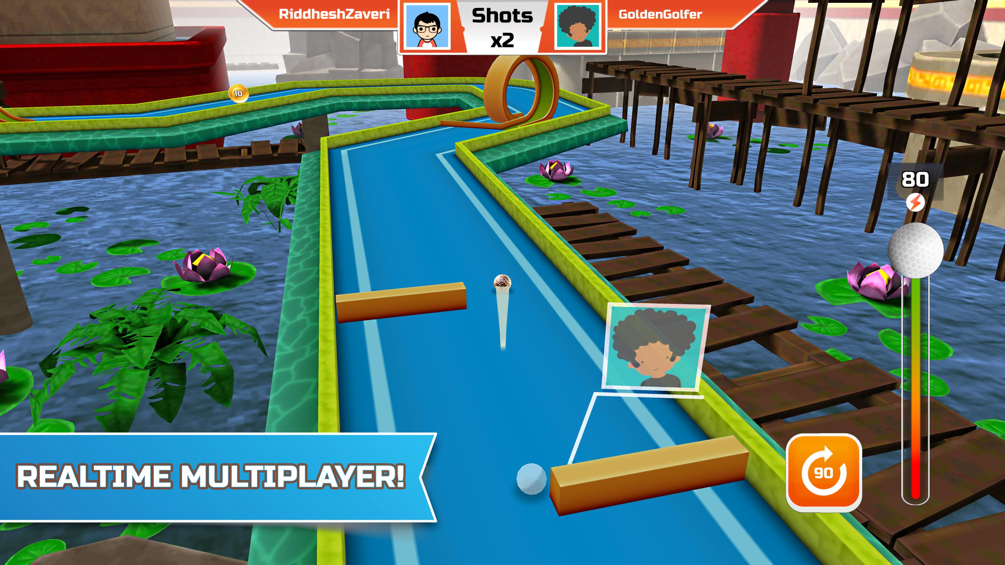 Mini Golf 3D Multiplayer Rival應用截圖第1張