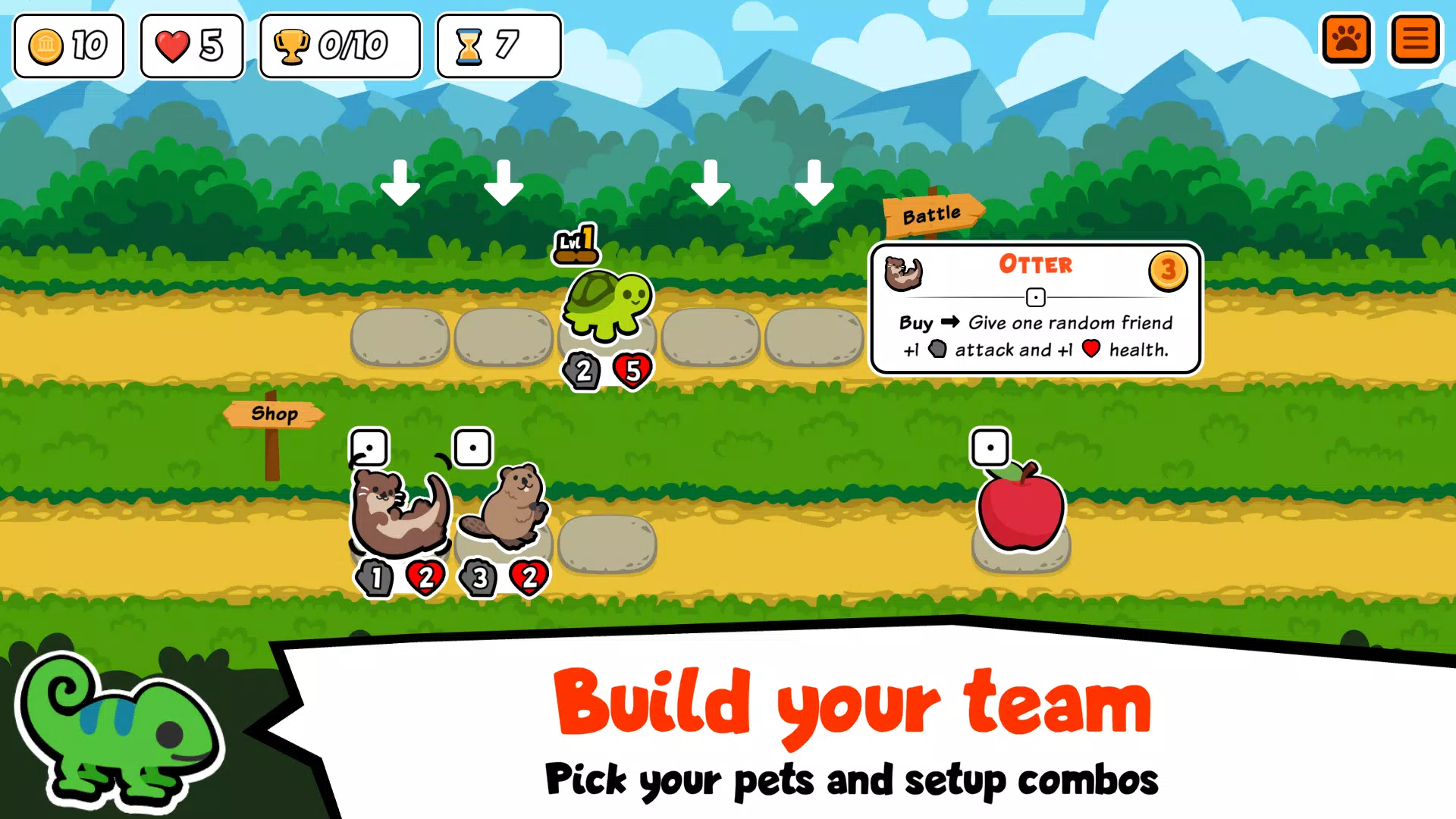 Super Auto Pets Captura de pantalla 0