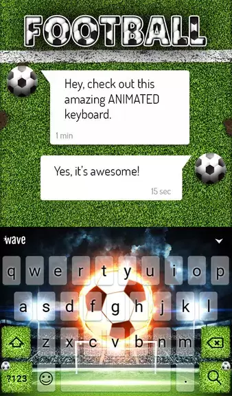 Football Keyboard & Wallpaper ภาพหน้าจอ 2