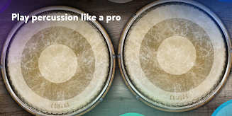 Congas & Bongos: percussion স্ক্রিনশট 0