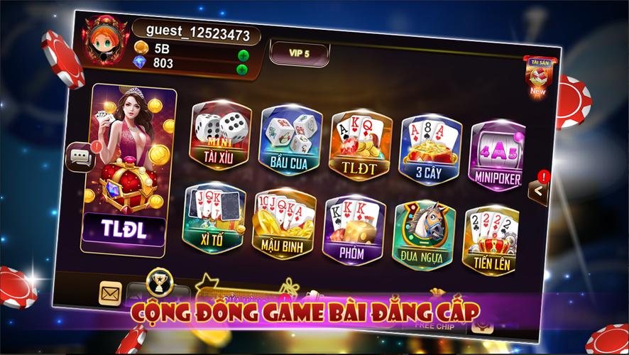 4Play - Xì Tố Xì Phé Online 스크린샷 0